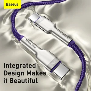 کابل تبدیل USB-C به USB-C باسئوس مدل CATJK طول 1 متر