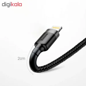 کابل تبدیل USB به لایتنینگ باسئوس مدل CAFULE طول 2 متر