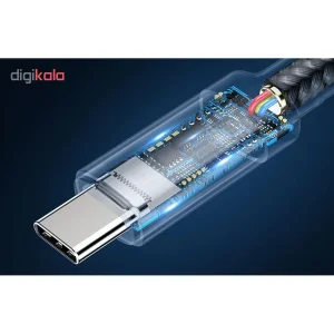 کابل تبدیل USB-C باسئوس مدل Cafule PD3.1 طول 1 متر
