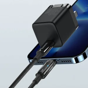 کابل تبدیل USB-C به لایتنینگ باسئوس مدل Explorer Series  طول 1 متر