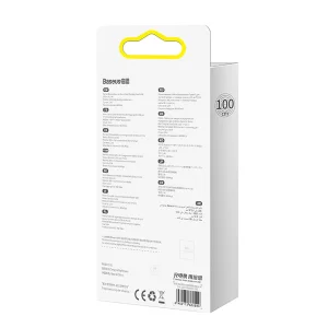 کابل تبدیل USB به لایتنینگ باسئوس مدل CALD000402 طول 1 متر