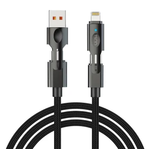 کابل تبدیل USB-A / USB-C به USB-C /لایتنینگ تسکو مدل TCPD 711 طول 1.2 متر