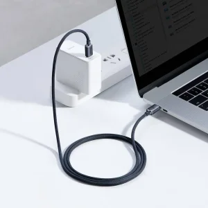 کابل USB-C باسئوس مدل Crystal Shine 100W طول 1.2 متر