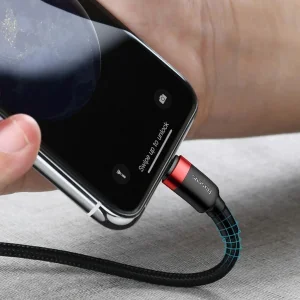 کابل USB-C به لایتنینگ باسئوس مدل CATLKLF-91 طول 1 متر