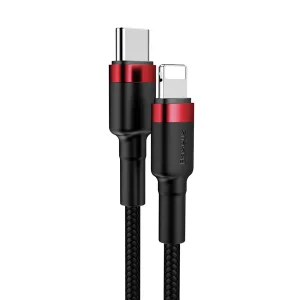 کابل USB-C به لایتنینگ باسئوس مدل CATLKLF-91 طول 1 متر