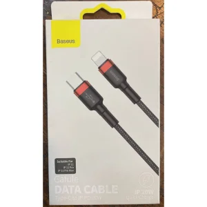 کابل USB-C به لایتنینگ باسئوس مدل CATLKLF-91 طول 1 متر