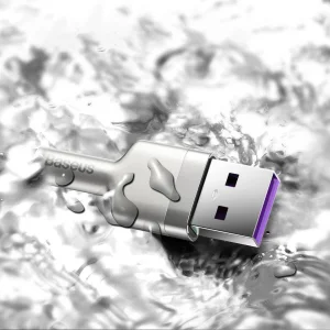 کابل تبدیل USB به USB-C بیسوس مدل HIGH CURRENT 66W طول 1 متر