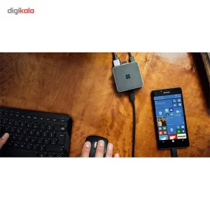 داک USB-C به HDMI و DisplayPort مایکروسافت مدل Lumia HD-500