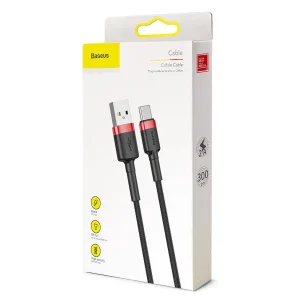 کابل تبدیل USB به microUSB باسئوس مدل Cafule طول 1 متر