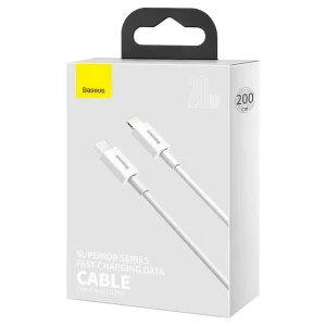 کابل تبدیل usb-c به لایتنینگ باسئوس مدل CATLYS-C02 طول 2 متر