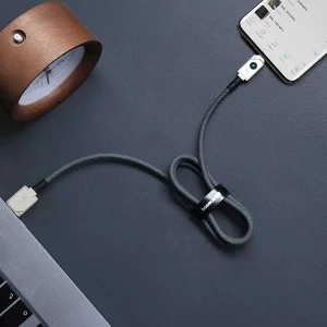 کابل USB به USB-C بیسوس مدل Unbreakable Series 100W طول 2 متر