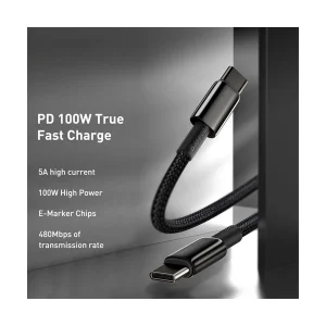 کابل USB-C باسئوس مدل CATWJ-A01 طول 2 متر