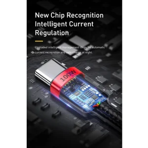 کابل USB-C باسئوس مدل Cafule PD 100W طول 2 متر