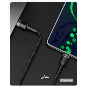کابل USB-C باسئوس مدل Cafule PD 100W طول 2 متر