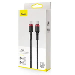 کابل USB-C باسئوس مدل Cafule PD 100W طول 2 متر