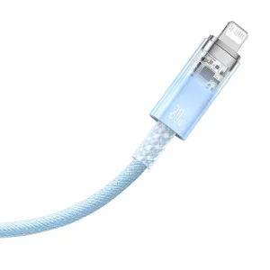 کابل تبدیل USB-C به لایتنینگ بیسوس مدل Explorer Series 20W طول 2 متر