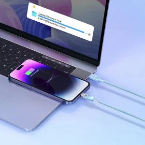 کابل تبدیل USB-C به لایتنینگ بیسوس مدل Explorer Series 20W طول 2 متر