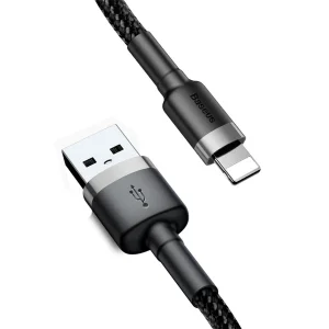 کابل تبدیل USB به لایتنینگ باسئوس مدل  CG1 CAFULE طول 2 متر