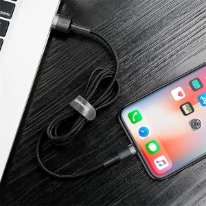 کابل تبدیل USB به لایتنینگ باسئوس مدل  CG1 CAFULE طول 2 متر