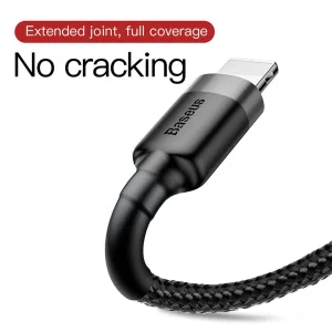 کابل تبدیل USB به لایتنینگ باسئوس مدل  CG1 CAFULE طول 2 متر