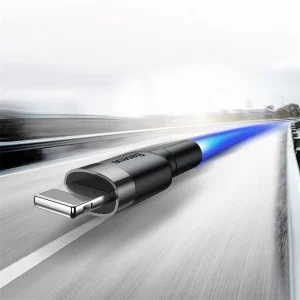 کابل تبدیل USB به لایتنینگ باسئوس مدل  CG1 CAFULE طول 2 متر