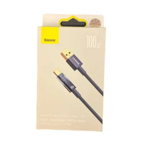 کابل تبدیل usb به usb-c بیسوس  مدل cats000203  طول 1 متر