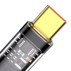 کابل تبدیل usb به usb-c بیسوس  مدل cats000203  طول 1 متر