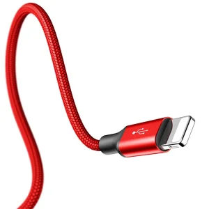 کابل تبدیل USB به لایتنینگ /MicroUSB/لایتنینگ باسئوس مدل CAMLL-SU09 طول 1.2 متر