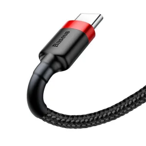 کابل تبدیل USB به USB-C باسئوس مدل Cafule طول 0.5 متر
