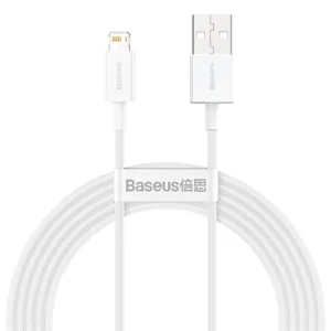 کابل تبدیل USB به لایتنینگ باسئوس مدل Superior طول 2 متر