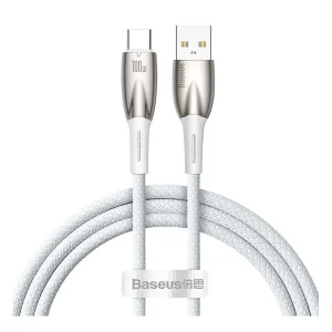 کابل تبدیل USB به USB-C بیسوس مدل  Glimmer Series Fast 100w طول 1 متر