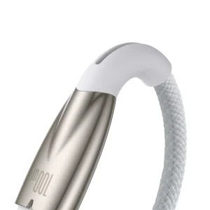 کابل تبدیل USB به USB-C بیسوس مدل  Glimmer Series Fast 100w طول 1 متر