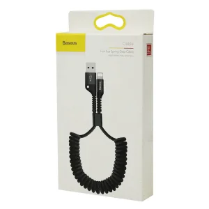 کابل تبدیل USB به لایتنینگ باسئوس مدل Fish Eye Spring CALSR-01 طول 1 متر