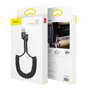 کابل تبدیل USB به لایتنینگ باسئوس مدل Fish Eye Spring CALSR-01 طول 1 متر