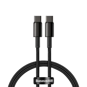 کابل تبدیل USB-C به USB-C باسئوس مدل Tungsten طول 2 متر