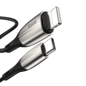 کابل تبدیل USB-C به لایتنینگ باسئوس مدل CATLYY-01 طول 1 متر
