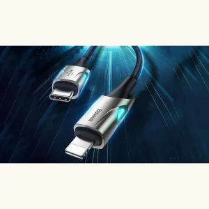 کابل تبدیل USB-C به لایتنینگ باسئوس مدل CATLYY-01 طول 1 متر