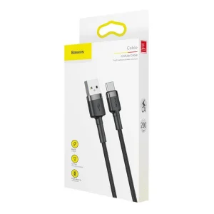 کابل تبدیل USB به USB-C باسئوس  مدل CATKLF-CG1 Cafule طول 2 متر