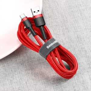 کابل تبدیل USB به USB-C باسئوس  مدل CATKLF-CG1 Cafule طول 2 متر