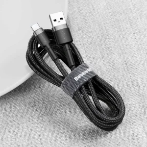 کابل تبدیل USB به USB-C باسئوس  مدل CATKLF-CG1 Cafule طول 2 متر