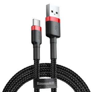 کابل تبدیل USB به USB-C باسئوس  مدل CATKLF-CG1 Cafule طول 2 متر