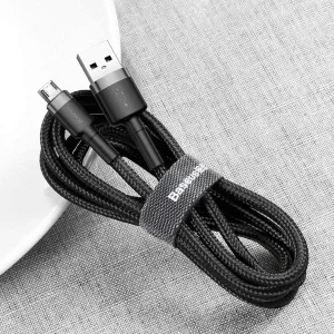 کابل تبدیل USB به Micro USB باسئوس مدل KLF-HG1 طول 3 متر