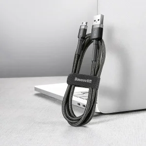 کابل تبدیل USB به Micro USB باسئوس مدل KLF-HG1 طول 3 متر