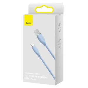 کابل تبدیل USB به لایتنینگ باسئوس مدل CAGD00001 طول 1.2 متر
