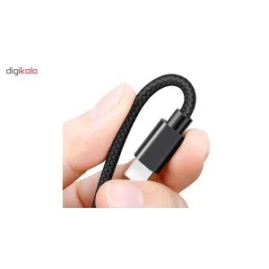 کابل تبدیل USB به لایتنینگ باسئوس مدل CALYU-01 طول 1 متر
