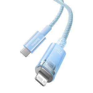 کابل تبدیل USB-C به لایتنینگ بیسوس مدل Explorer Series 20W طول 1 متر