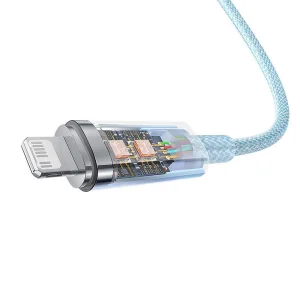 کابل تبدیل USB-C به لایتنینگ بیسوس مدل Explorer Series 20W طول 1 متر