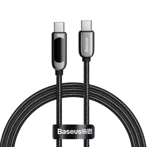 کابل تبدیل USB-C بیسوس مدل Display Fast Charging-100W طول 1 متر