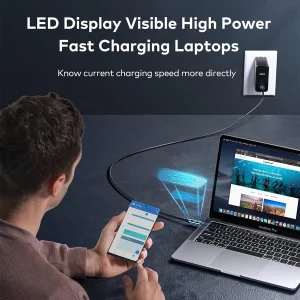کابل تبدیل USB-C بیسوس مدل Display Fast Charging-100W طول 1 متر
