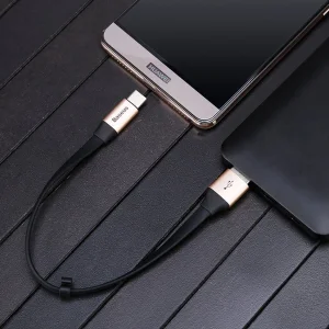 کابل تبدیل USB به USB-C باسئوس مدل CATMBJ-01 طول 0.23 متر